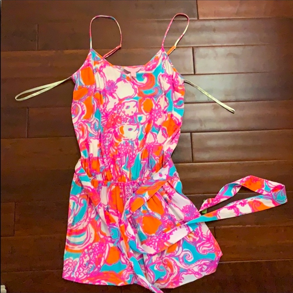 EUC Lilly Pulitzer Deanna Romper